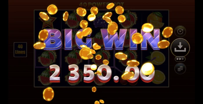Thắng lớn trong 40 Power Hot Coin Boost
